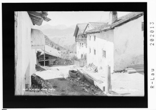 Aus Fendels 1365 m / Tirol