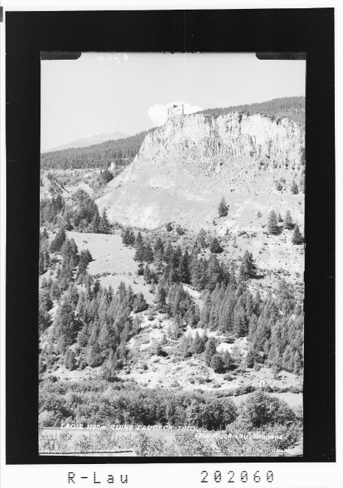 Ladis 1190 m Ruine Laudegg / Tirol
