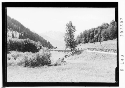 [Silbertal / Blick in den Rhätikon]