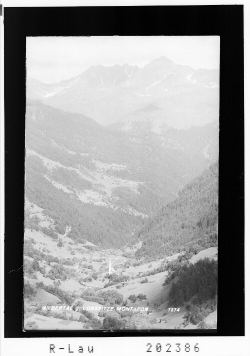 Silbertal gegen Lobspitze / Montafon