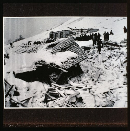Lawinenunglück in Blons 1954