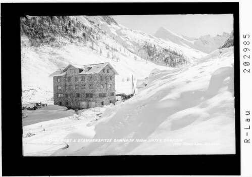 Sporthotel Post und Stammerspitze / Samnaun 1850 m