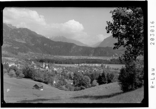 Thüringen gegen Montafon Vorarlberg