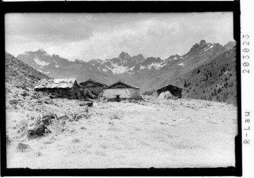 [Velillalm gegen Verwallgruppe / Tirol]