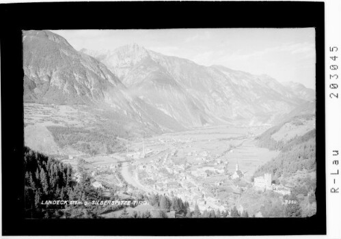 Landeck 816 m gegen Silberspitze Tirol