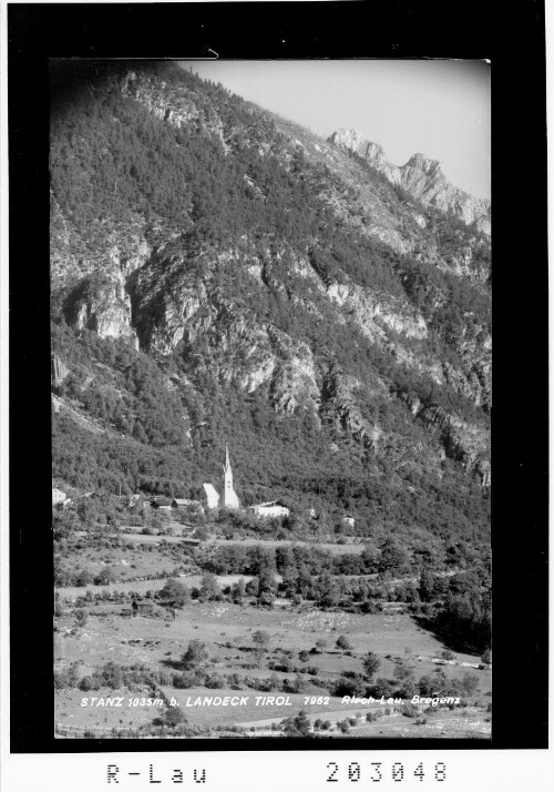 Stanz 1035 m bei Landeck Tirol