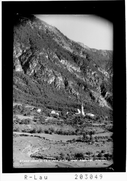 Stanz 1035 m bei Landeck Tirol