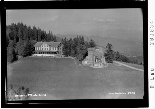 [Pfänder Bergstation und Pfänder-Hotel]
