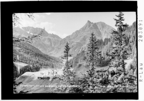 Compatsch 1717 m im Samnaun Unterengadin