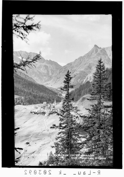 Compatsch 1717 m im Samnaun Unterengadin