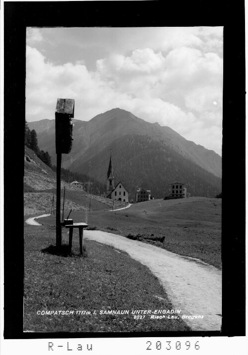 Compatsch 1717 m im Samnaun Unterengadin