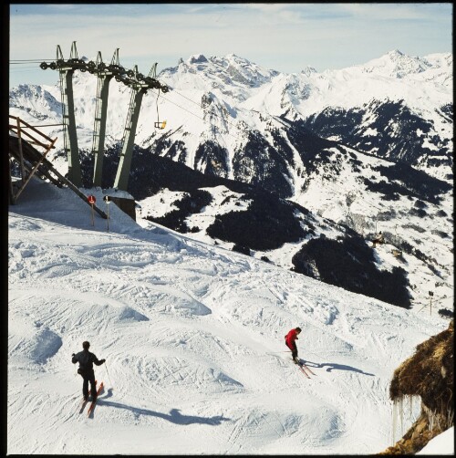 Schipiste - Kapelljoch in Schruns
