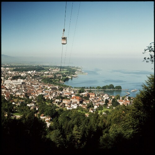 Bregenz mit Pfänderbahn