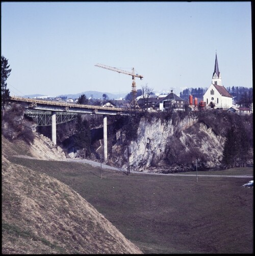 Brücke in Egg - Baustelle