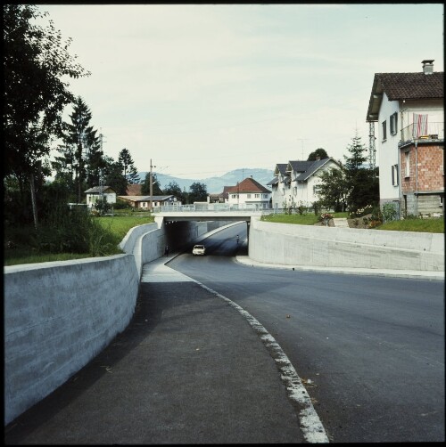 Unterführung in Hohenems