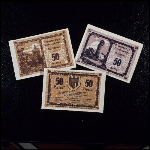 Geschichte-Bildreihe - Notgeld