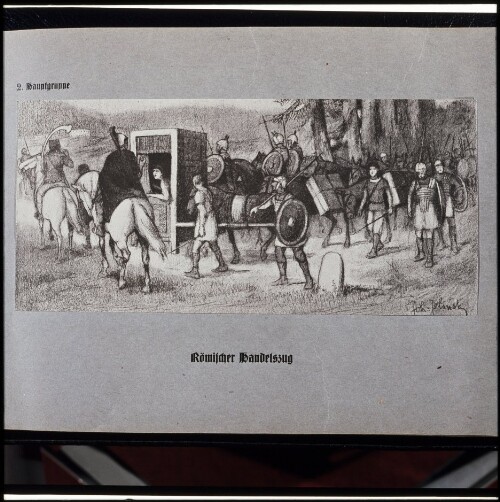 Geschichte-Bildreihe - Röm. Handelszug