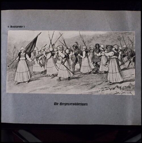 Geschichte-Bildreihe - Bregenzerwälderinnen