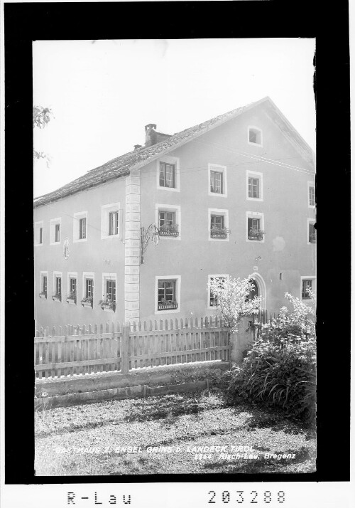Gasthaus zum Engel / Grins bei Landeck Tirol