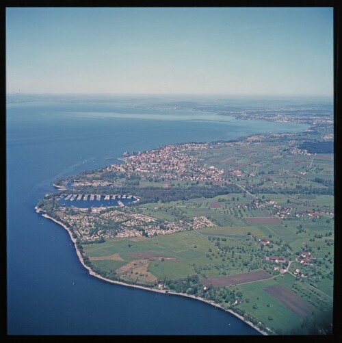 Ufer und Städte am Bodensee - Flug