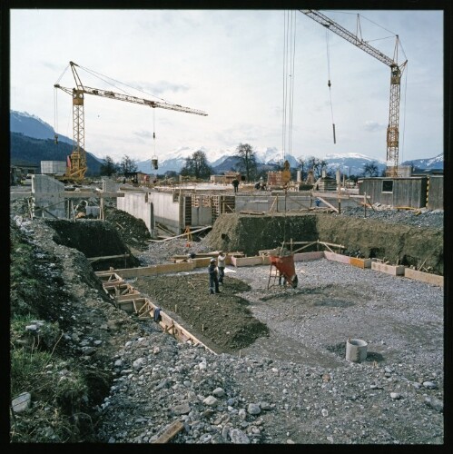 Katastrophenzentrum Feldkirch - Baustelle