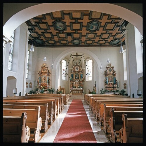 Wahlfahrtskirche Bildstein - innen