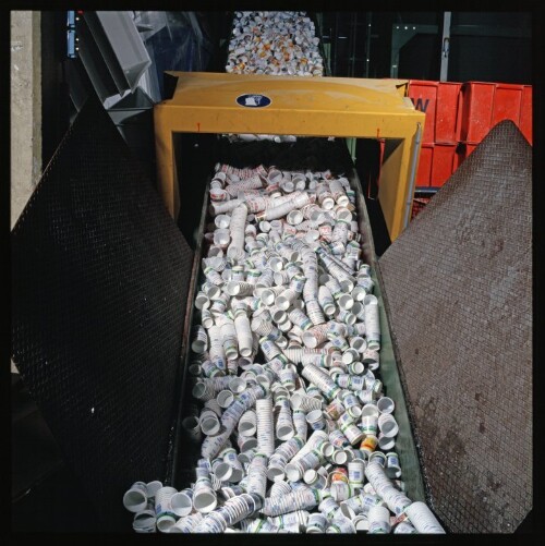 Joghurtbecher - Recyceling