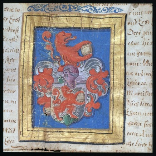 Blumeneggwappen - Urkunde