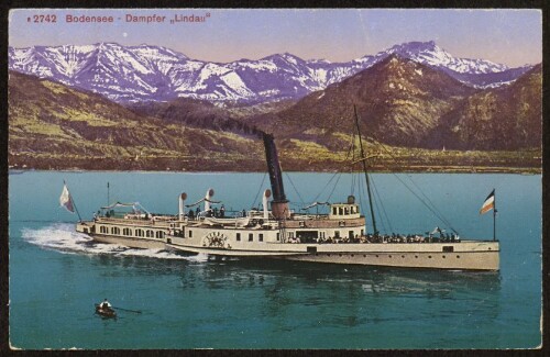 Bodensee - Dampfer  Lindau 