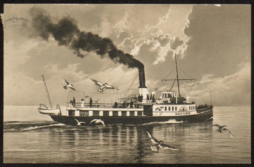 [Dampfer König Wilhelm] : [Dampfer auf dem Bodensee ...]