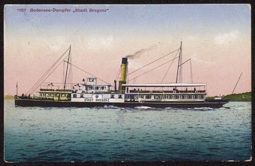Bodensee-Dampfer  Stadt Bregenz 
