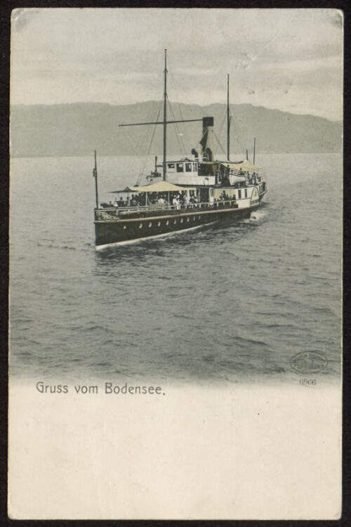 Gruss vom Bodensee : [Postkarte ...]