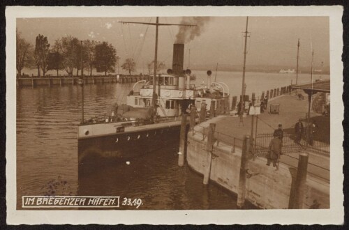 Im Bregenzer Hafen