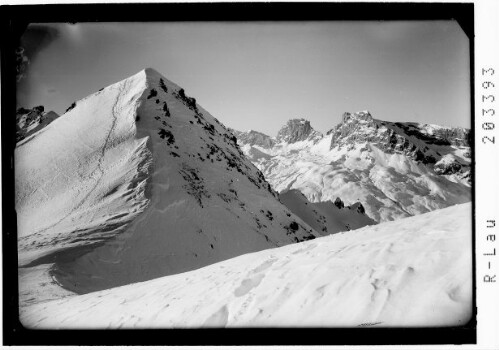 [Riedkopf gegen Drei Türme und Sulzfluh]