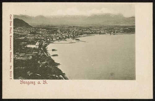 Bregenz a. B. : [Correspondenz-Karte An ... in ...]