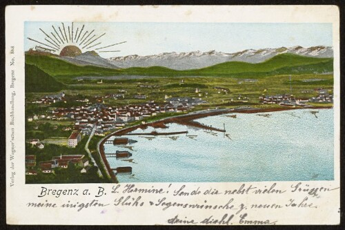 Bregenz a. B. : [Korrespondenz-Karte An ... in ...]