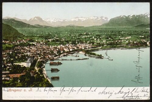 Bregenz a. B. : [Correspondenz-Karte An ... in ...]