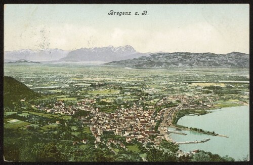 Bregenz a. B. : [Correspondenz-Karte An ... in ...]