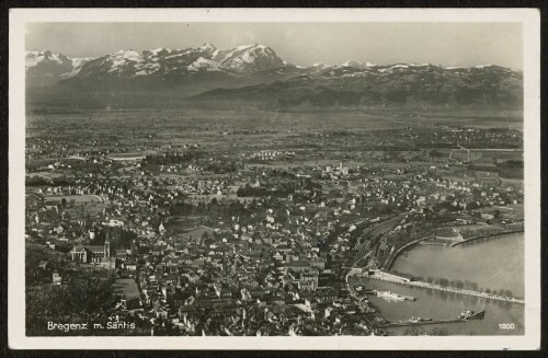 Bregenz m. Säntis