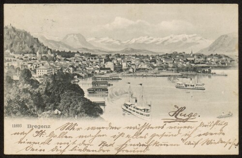 Bregenz : [Correspondenz-Karte An ... in ...]