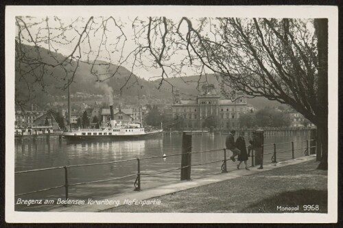 Bregenz am Bodensee Vorarlberg : Hafenpartie