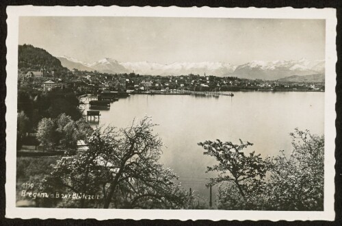 Bregenz a. B. zur Blütezeit