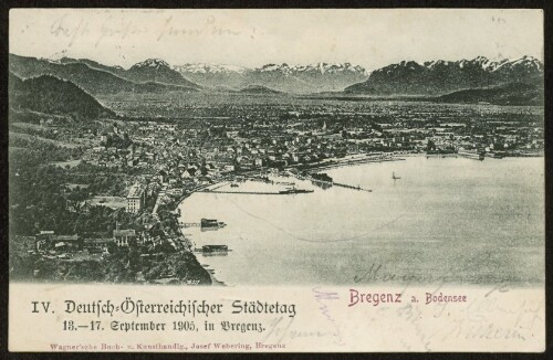 Bregenz a. Bodensee : [Postkarte ...]