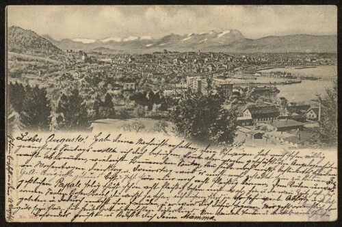 [Bregenz] : [Correspondenz-Karte ...]