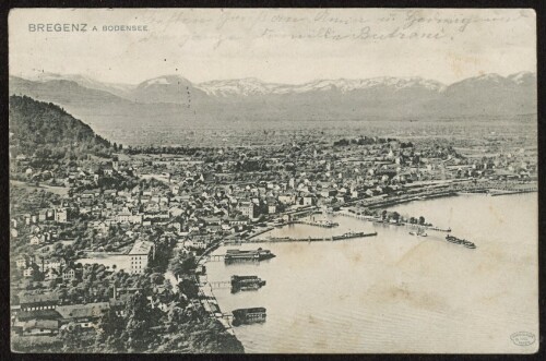 Bregenz a. Bodensee : [Postkarte ...]