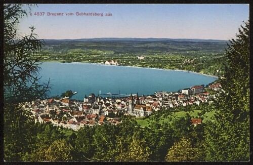 Bregenz vom Gebhardsberg aus