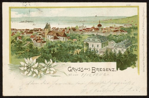 Gruss aus Bregenz : [Correspondenz-Karte ...]