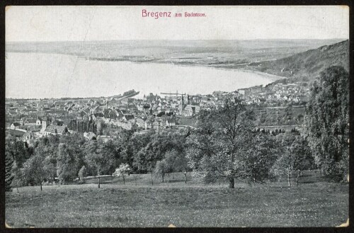 Bregenz am Bodensee : [Postkarte ...]