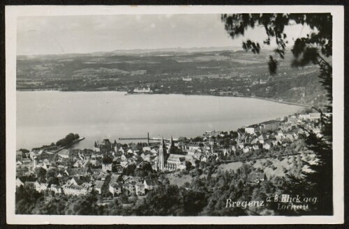 Bregenz a. B. Blick geg. Lochau