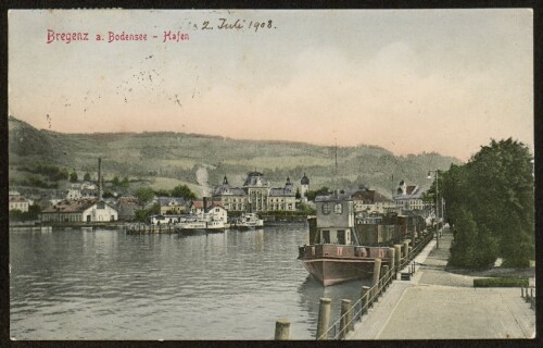 Bregenz a. Bodensee - Hafen : [Postkarte ...]